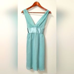 NWT Aqua /Seafoam Formal Dress